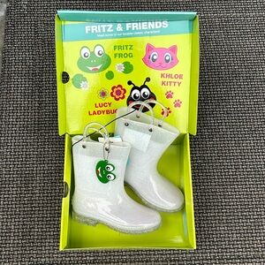 NWT Glitter Rain Boots Western Chief Toddler Size 10 - SO CUTE!